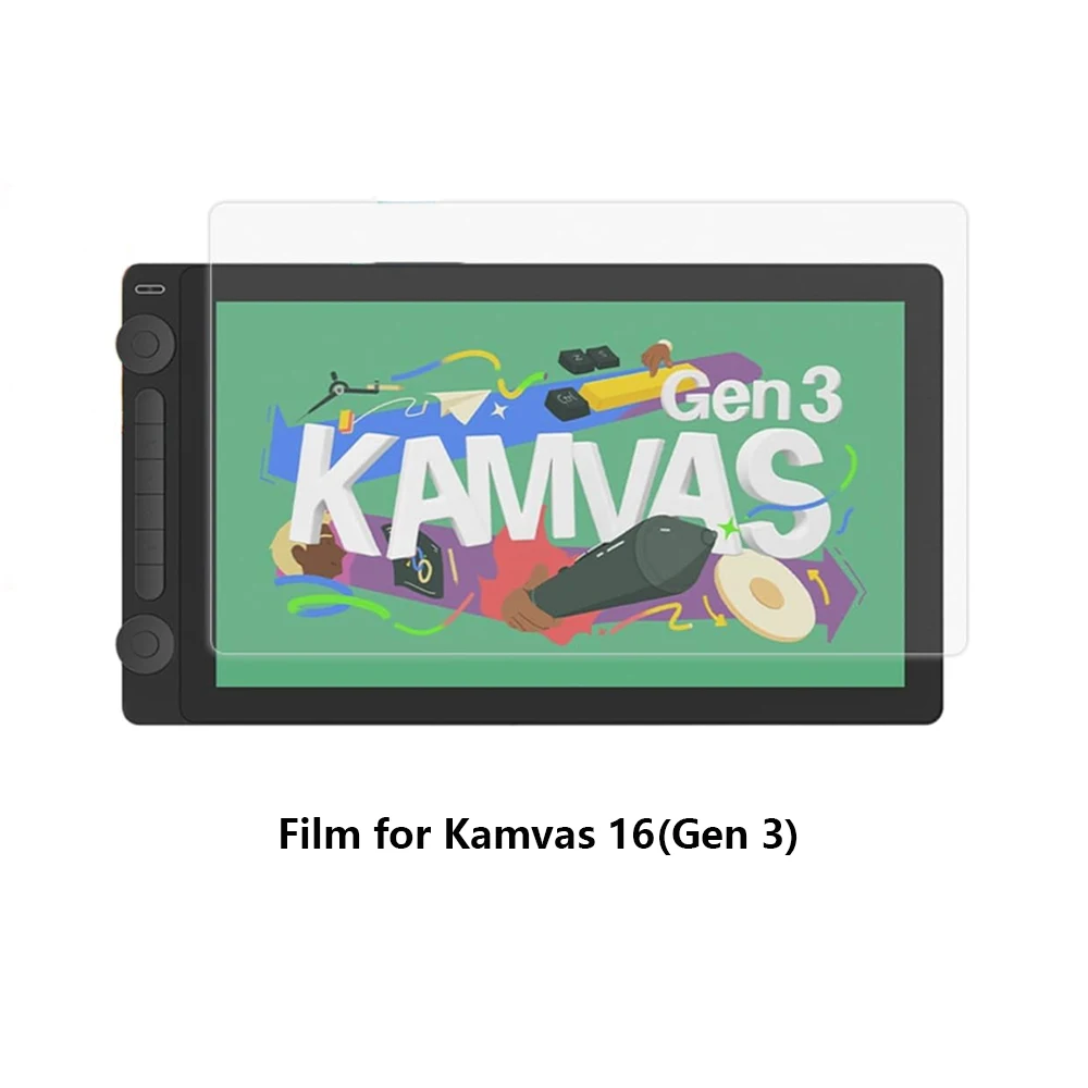 Paper-Like Film for Huion Kamvas 16 Gen 3 1 Paper-Like Film for Huion Kamvas 16 Gen 3