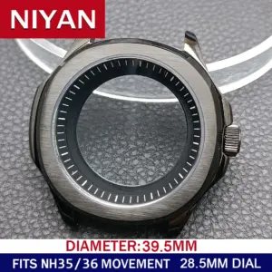 Durable 316L Stainless Steel Watch Case 39.5mm 52 S2e20b3d482c2433d9f47e50a718baec1e