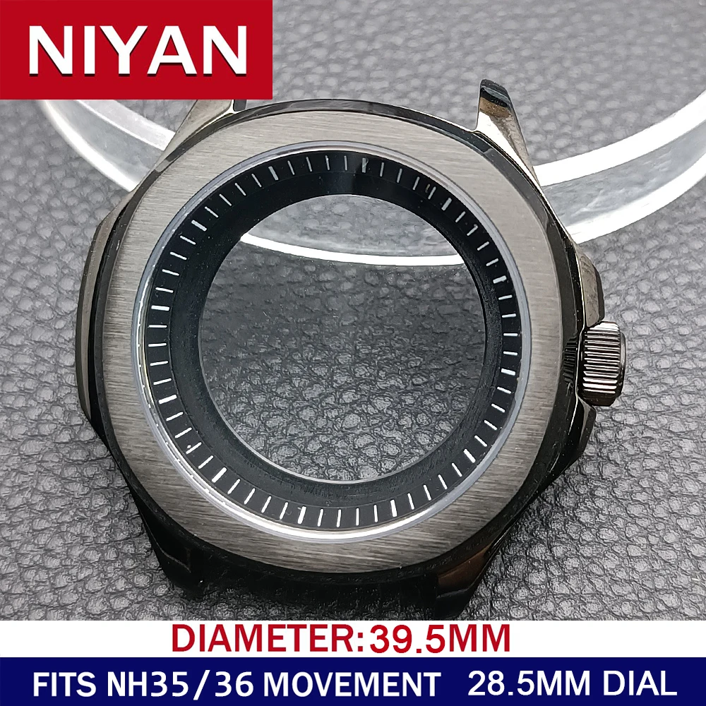 Durable 316L Stainless Steel Watch Case 39.5mm 7 Durable 316L Stainless Steel Watch Case 39.5mm - Image 7