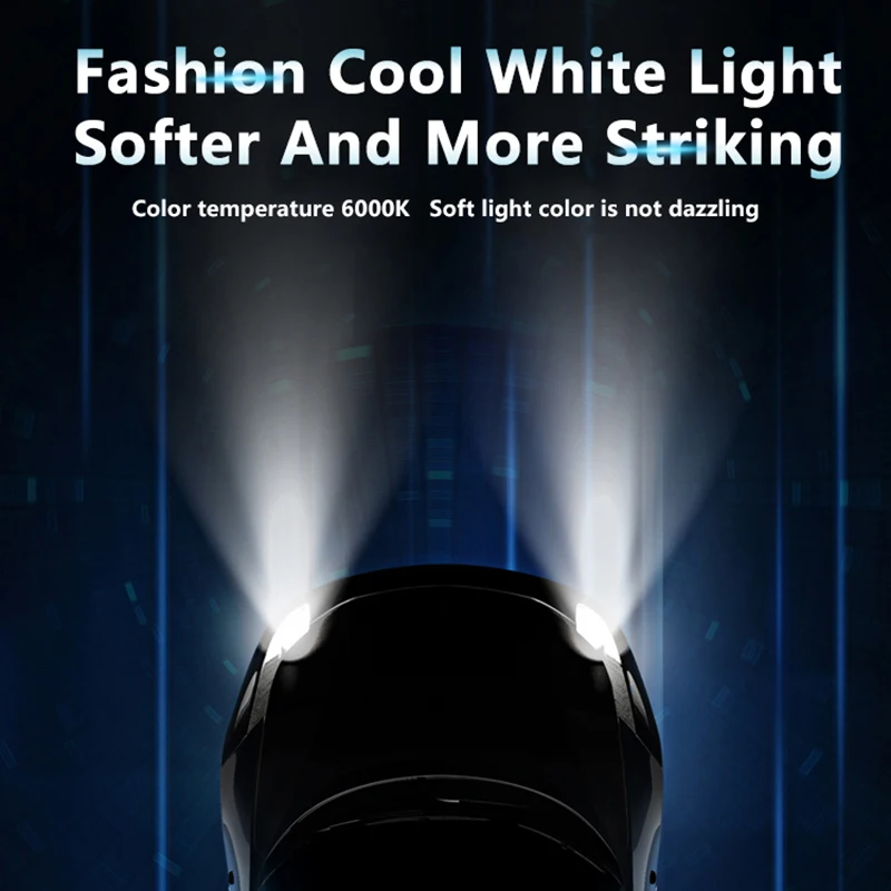 LED Headlight Bulb Set 6000K 4000 Lumens 50W 2 LED Headlight Bulb Set 6000K 4000 Lumens 50W - Image 2