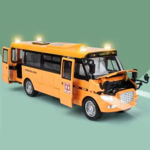 American School Bus Model 1:32 Scale 15 S2e3879ac030e4c2d8ff333cb345aedc0t