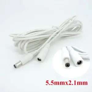 White DC Power Extension Cable Set for 12V Devices 9 S2e81726c7ba6473580488a0e344cd795x