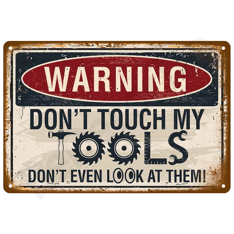 Vintage Retro Metal Sign 20x30cm Collection 24 Vintage Retro Metal Sign 20x30cm Collection - Image 24