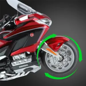 Red Honda Gold Wing GL800 2021 Diecast Model 13 S2f2029a3d6564859a9a3e7943a24d676z