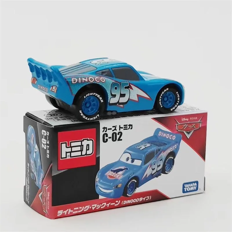 Lightning McQueen Dinoco Diecast Model Car 3 Lightning McQueen Dinoco Diecast Model Car - Image 3