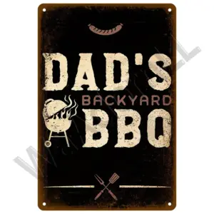 Retro BBQ Metal Sign for Outdoor Decor 57 S2fb3e469027b4812b1124ea6ab60dc83b 4