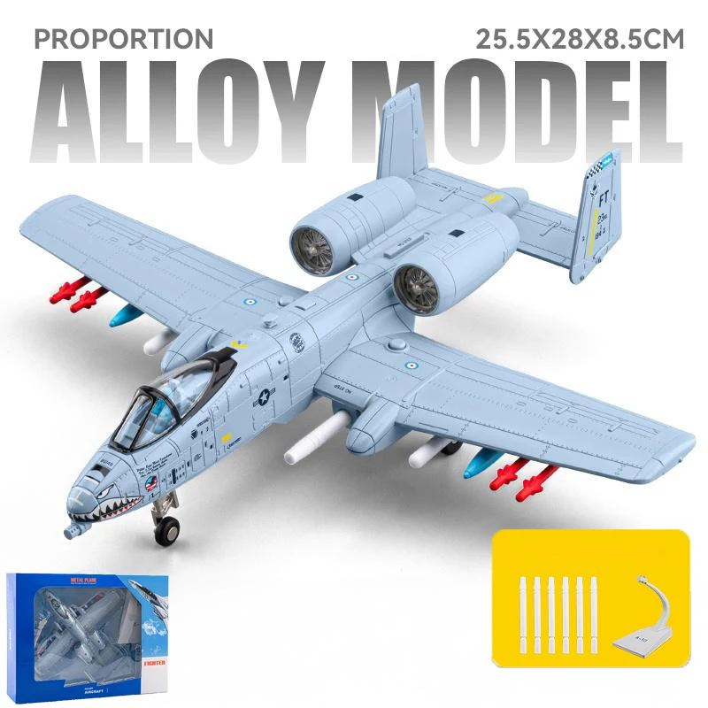 Diecast A-10 Thunderbolt II Warthog Model 9 Diecast A-10 Thunderbolt II Warthog Model - Image 9