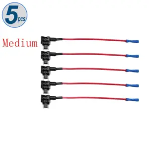 Automotive Fuse Tap Adapter Kit (Supports 12V/24V) 17 S2fb8c7f0486d4a3fa6cedacd7cf84e79z