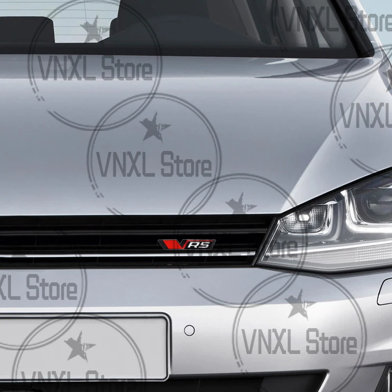 Skoda VRS Grille Emblem 3D Metal Badge 3 Skoda VRS Grille Emblem 3D Metal Badge - Image 3