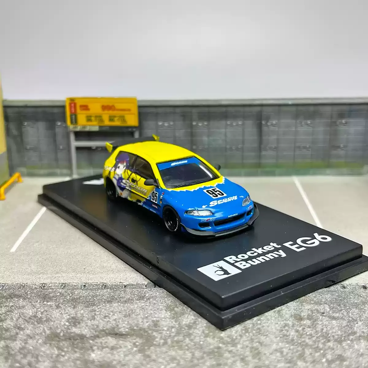 HKM 1:64 Honda Civic Sports Car Model Set 11 HKM 1:64 Honda Civic Sports Car Model Set - Image 11