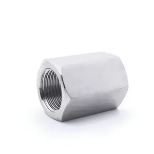 304 Stainless Steel BSP and NPT Hex Coupling Reducer 9 S3025555224384dee8525848222e284c2S 1