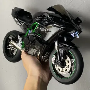 Kawasaki Racing Ninja 500 H2R 1:6 Scale Model 14 S302aee9ba9d34ee487a06e43443156556