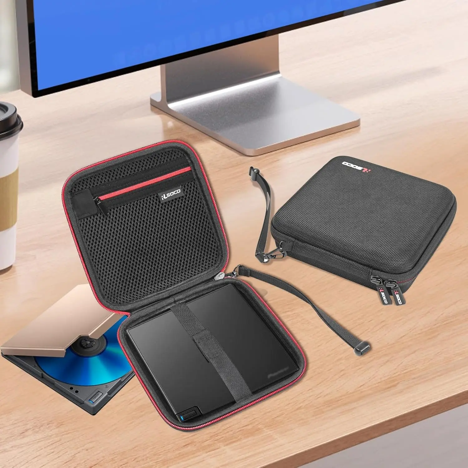 Stylish EVA Hard Case for Blu-ray Drives 5 Stylish EVA Hard Case for Blu-ray Drives - Image 5