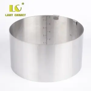 Adjustable Stainless Steel Cake Mold for Professionals 13 S308fb1c70e5242fb8c30cb2e744eda4fW