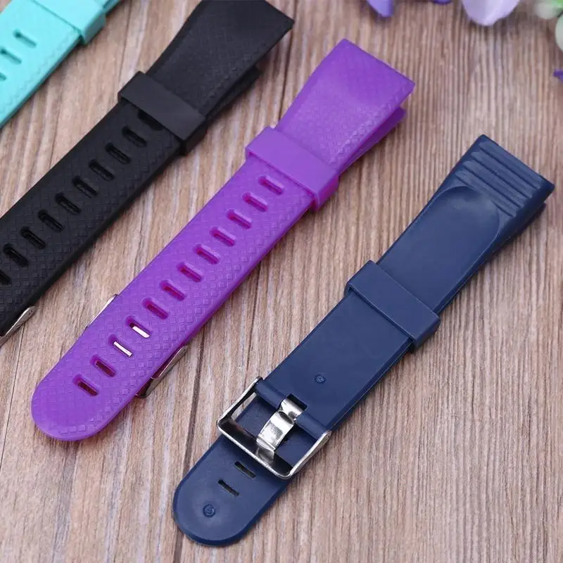 Silicone Strap for 116 Smartwatch in Red/Blue 2 Silicone Strap for 116 Smartwatch in Red/Blue - Image 2