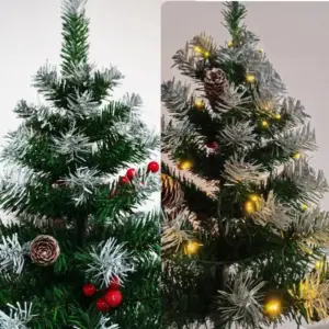 Small Festive Christmas Tree with LED Lights 13 S310c494e9f6d41b9a7ba1fddbaf04abaR