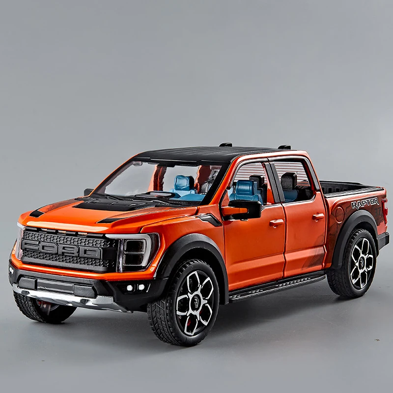 Miniature Ford Raptor F150 Pickup Truck Model 7 Miniature Ford Raptor F150 Pickup Truck Model - Image 7