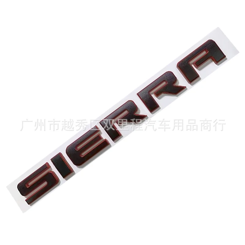 GMC Sierra Logo Decal - 27.8cm Aluminum Badge 7 GMC Sierra Logo Decal - 27.8cm Aluminum Badge - Image 7
