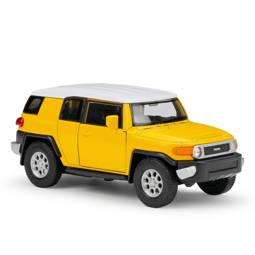 Vibrant Yellow 1:36 Scale Toyota FJ Cruiser Model 5 Vibrant Yellow 1:36 Scale Toyota FJ Cruiser Model - Image 5