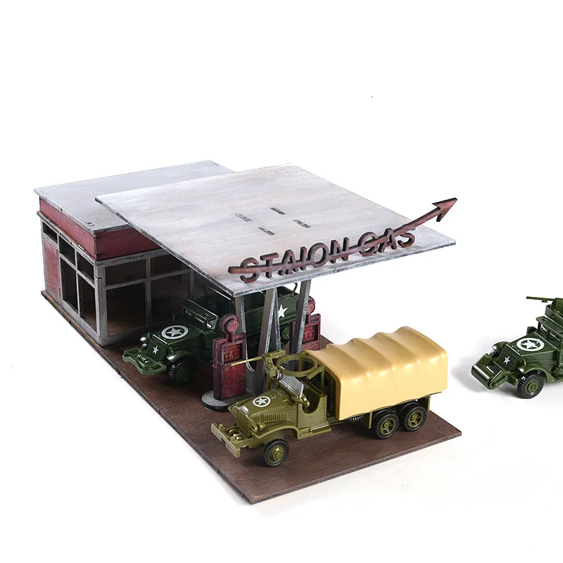Vintage Mini Gas Station Model by HOBBIESIR 5 Vintage Mini Gas Station Model by HOBBIESIR - Image 5
