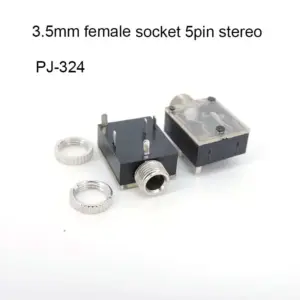 PJ Series PCB Mount Headphone Jack Sockets 17 S3237e9c6ea8b4d0097b1bc16807da2029