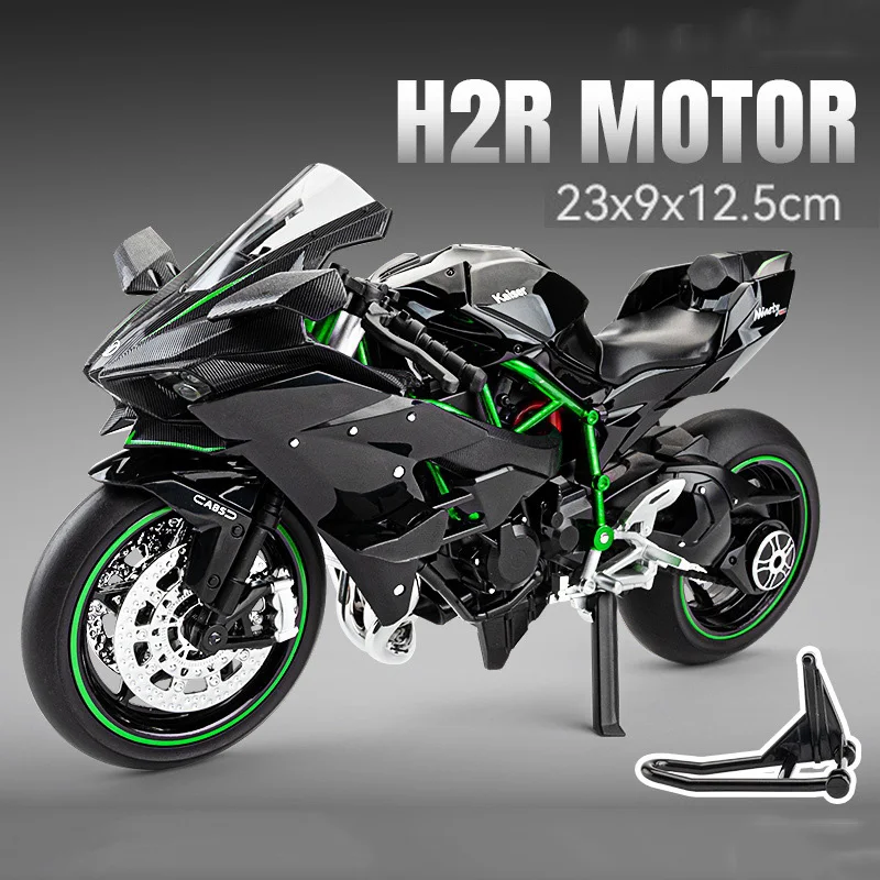 Kawasaki H2R 1:9 Scale Diecast Model 8 Kawasaki H2R 1:9 Scale Diecast Model - Image 8