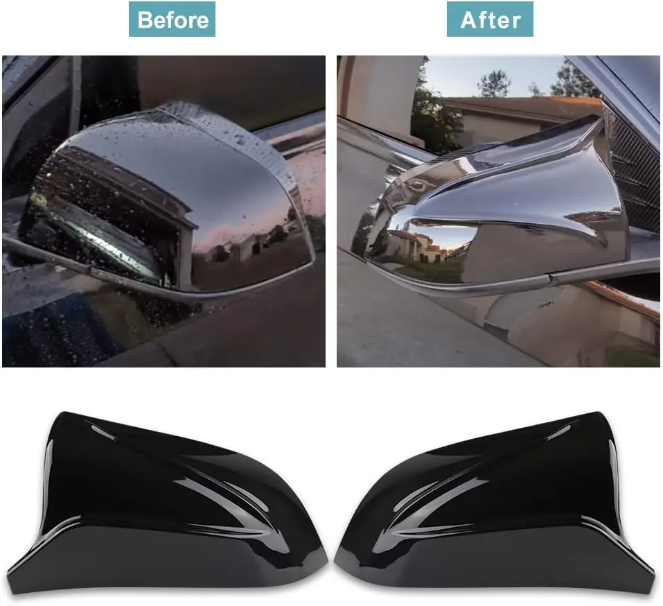 Model 3 Rearview Mirror Cover in Glossy or Carbon Fiber 3 Model 3 Rearview Mirror Cover in Glossy or Carbon Fiber - Image 3