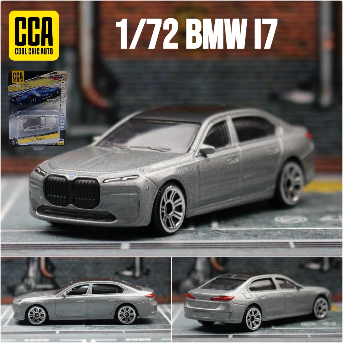 BMW i7 G70 Diecast Model Car 1:72 Scale 3 BMW i7 G70 Diecast Model Car 1:72 Scale - Image 3
