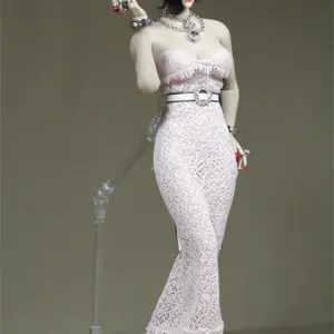 Fashion Pink Longuette Dress for 12-Inch Dolls 17 S32ea8558775c430095dbc5c94165aab47