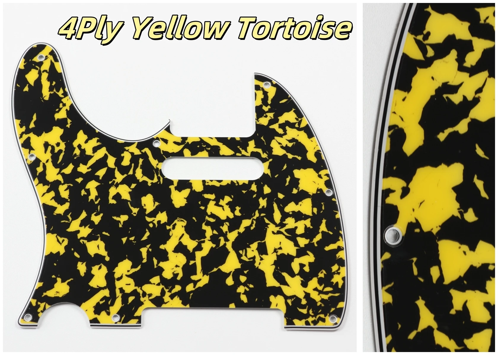 Left-Handed Telecaster Pickguard 3-Ply/4-Ply Options 27 Left-Handed Telecaster Pickguard 3-Ply/4-Ply Options - Image 27