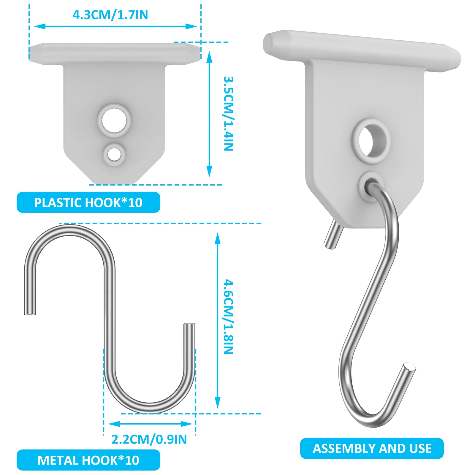 RV Awnings Hooks Set for Camping and Outdoors 5 RV Awnings Hooks Set for Camping and Outdoors - Image 5