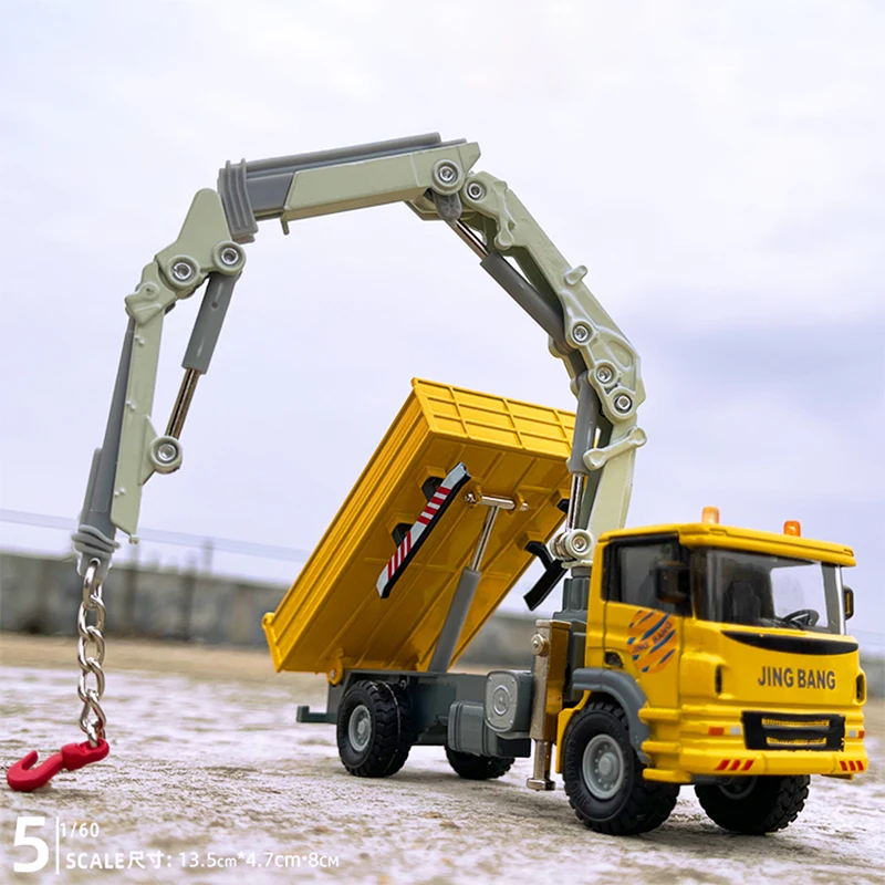 1:60 Scale Alloy Engineering Truck Crane Model 7 1:60 Scale Alloy Engineering Truck Crane Model - Image 7