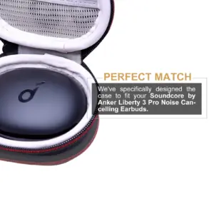 Dark Grey Earbuds Case for Soundcore Liberty 3 Pro 9 S3395505c77ef4ed1a7b9179515fb65f04