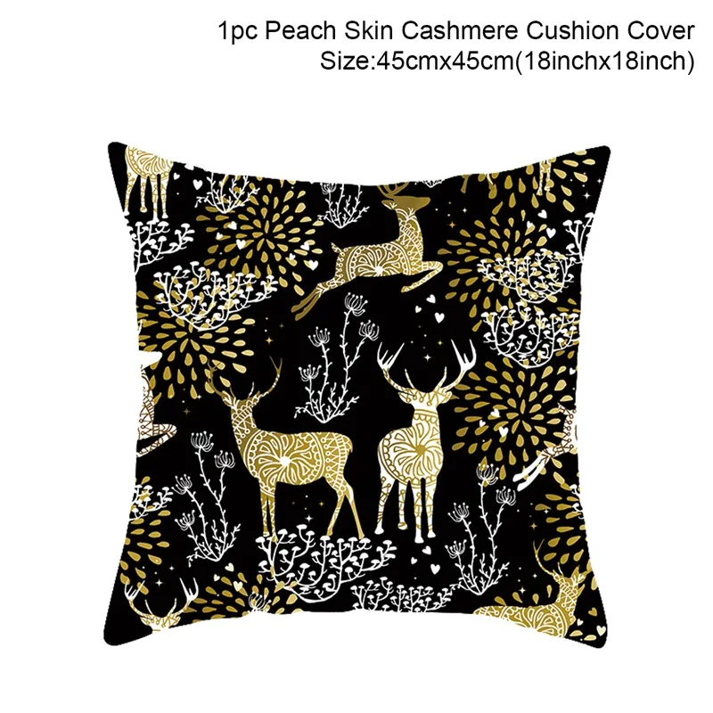 Luxurious 45x45cm Christmas Cushion Cover 17 Luxurious 45x45cm Christmas Cushion Cover - Image 17