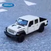 White Jeep Gladiator Rubicon Model 1:27 Scale