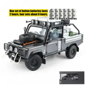1:24 Land Rover Defender 90 Diecast Model 35 S33d157c8ab794f81b72d7144c3a171efp