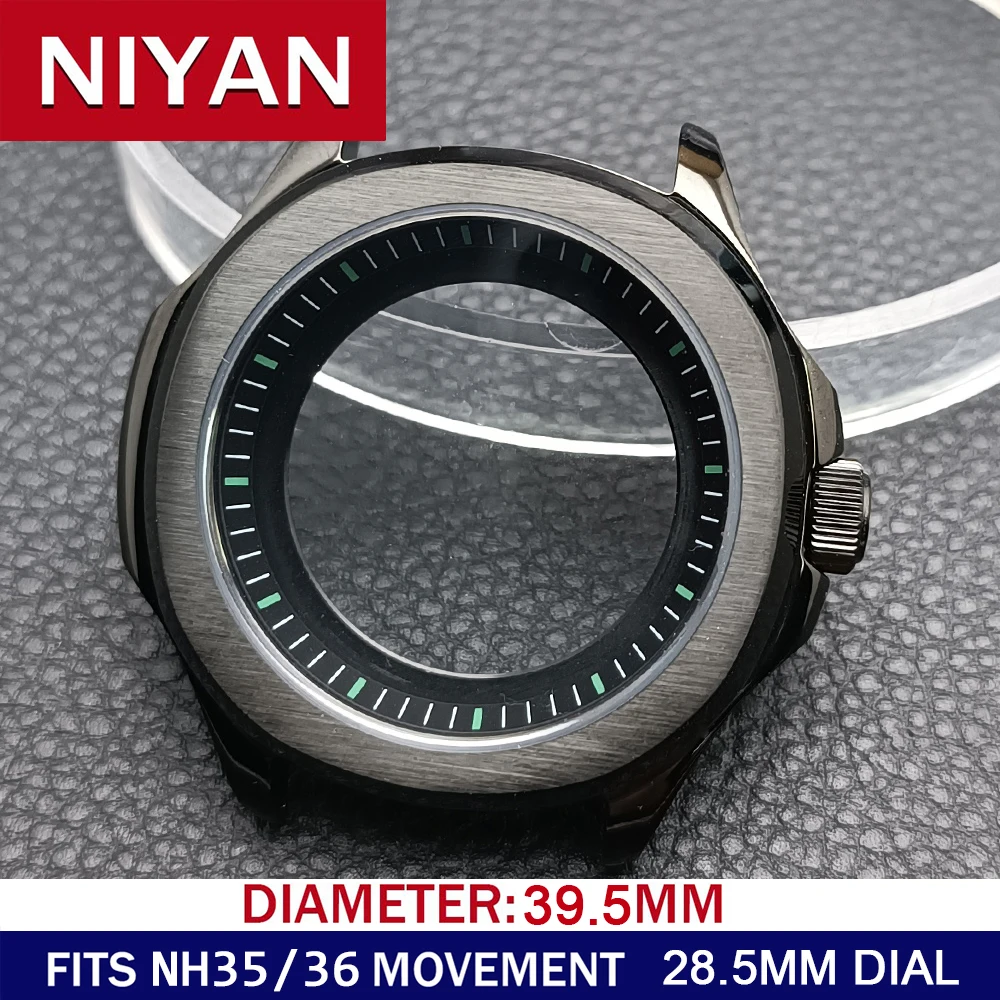 Durable 316L Stainless Steel Watch Case 39.5mm 9 Durable 316L Stainless Steel Watch Case 39.5mm - Image 9