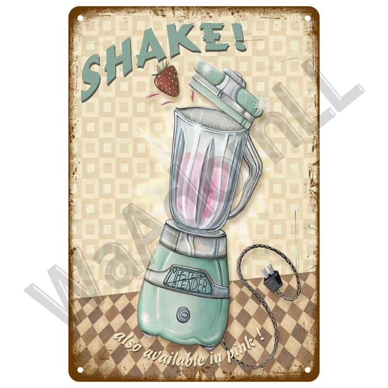 Vintage Metal Pizza Sign for Home Decor 13 Vintage Metal Pizza Sign for Home Decor - Image 13