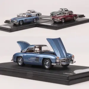 Vintage Mercedes-Benz 300SL W198 Diecast Model 1:64 scale