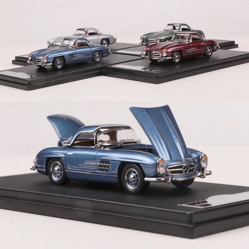 Vintage Mercedes-Benz 300SL W198 Diecast Model 1:64 scale 1 Vintage Mercedes-Benz 300SL W198 Diecast Model 1:64 scale