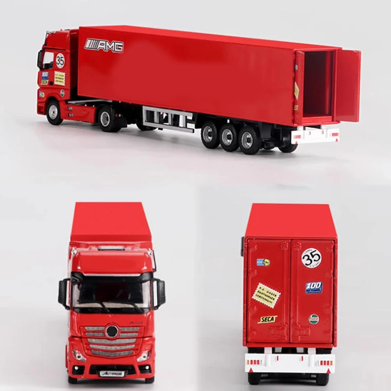 1/64 Scale Actros Diecast Model Truck 3 1/64 Scale Actros Diecast Model Truck - Image 3