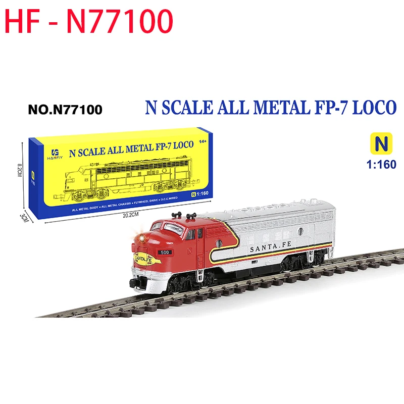 Vintage Red Diesel Locomotive N Scale Model 7 Vintage Red Diesel Locomotive N Scale Model - Image 7