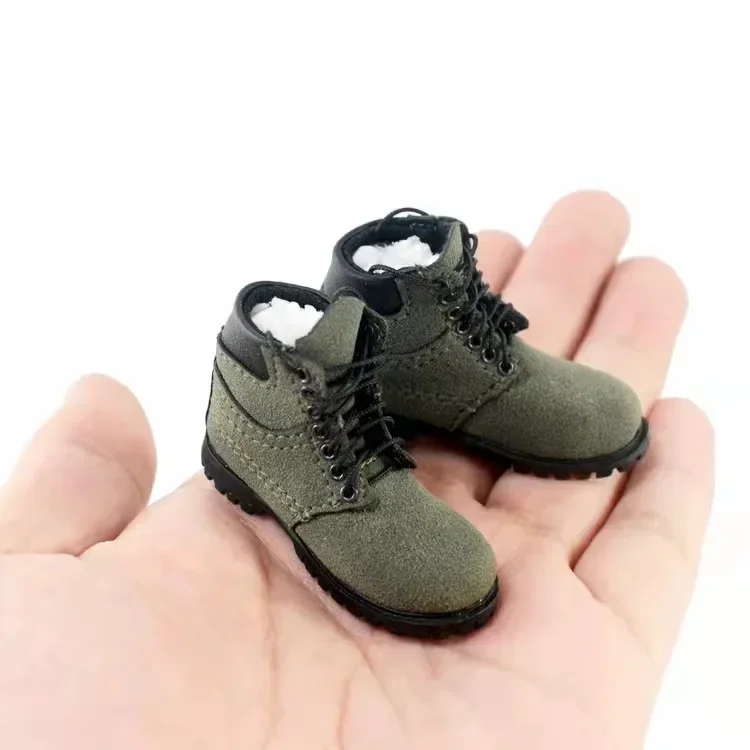 1/6 Scale Black Lace-Up Boots for Figures 12 1/6 Scale Black Lace-Up Boots for Figures - Image 12