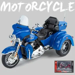 Vibrant Red 1:9 Diecast Motorcycle Model 16 S34467566f9de4c31a960e07959b0bccdM