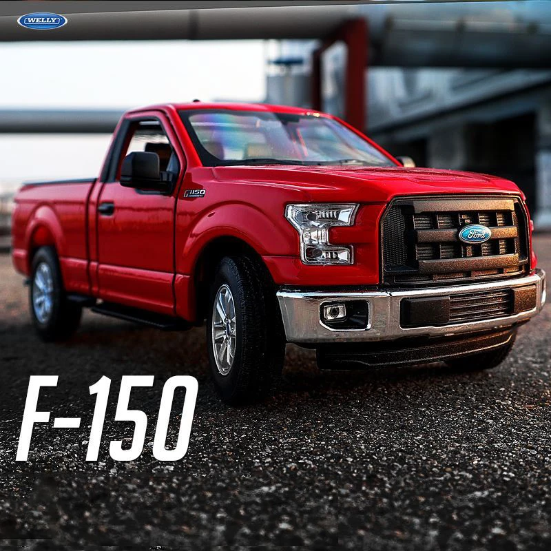 1:24 Scale Ford F150 Diecast Model Pickup 3 1:24 Scale Ford F150 Diecast Model Pickup - Image 3