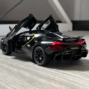 Gold Diecast 1:24 Scale Sports Car Model 15 S345facb9c85a4e5685438fe21a40eb46v