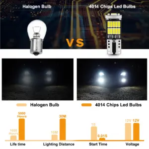 T10 LED Bulb 4014 SMD, 12V, 3W, Multi-Color 9 S34e56b0bd24441ed98548b6e8dd4dd8el 1