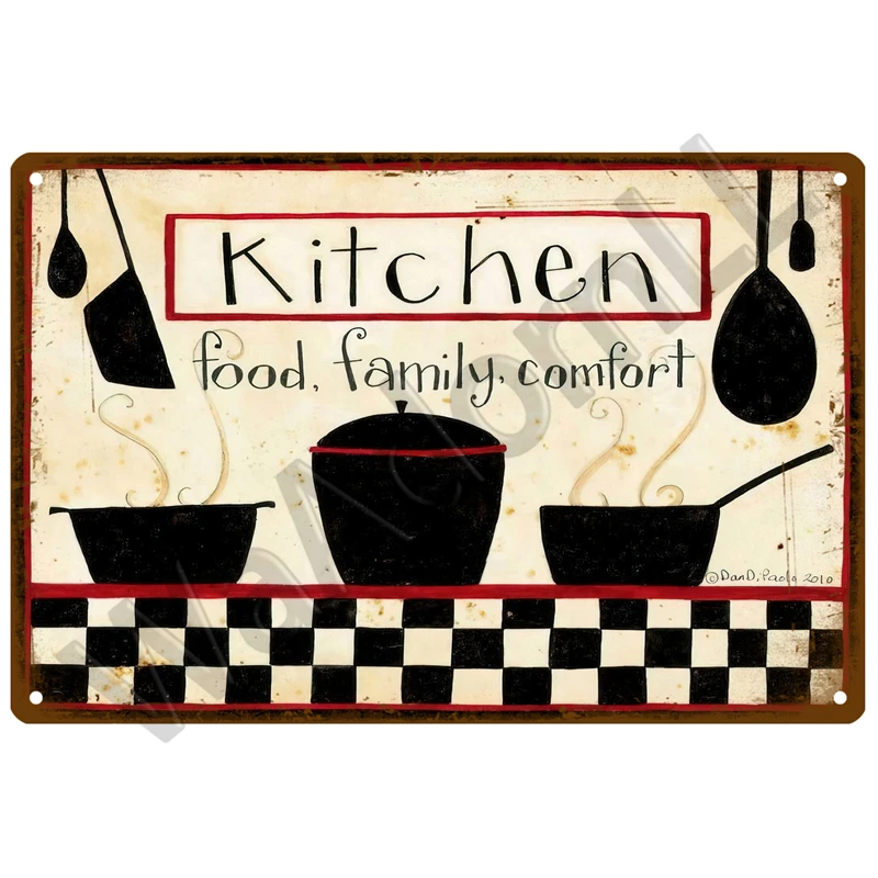 Retro Diner Tin Sign 20 x 30 cm Decor 26 Retro Diner Tin Sign 20 x 30 cm Decor - Image 26