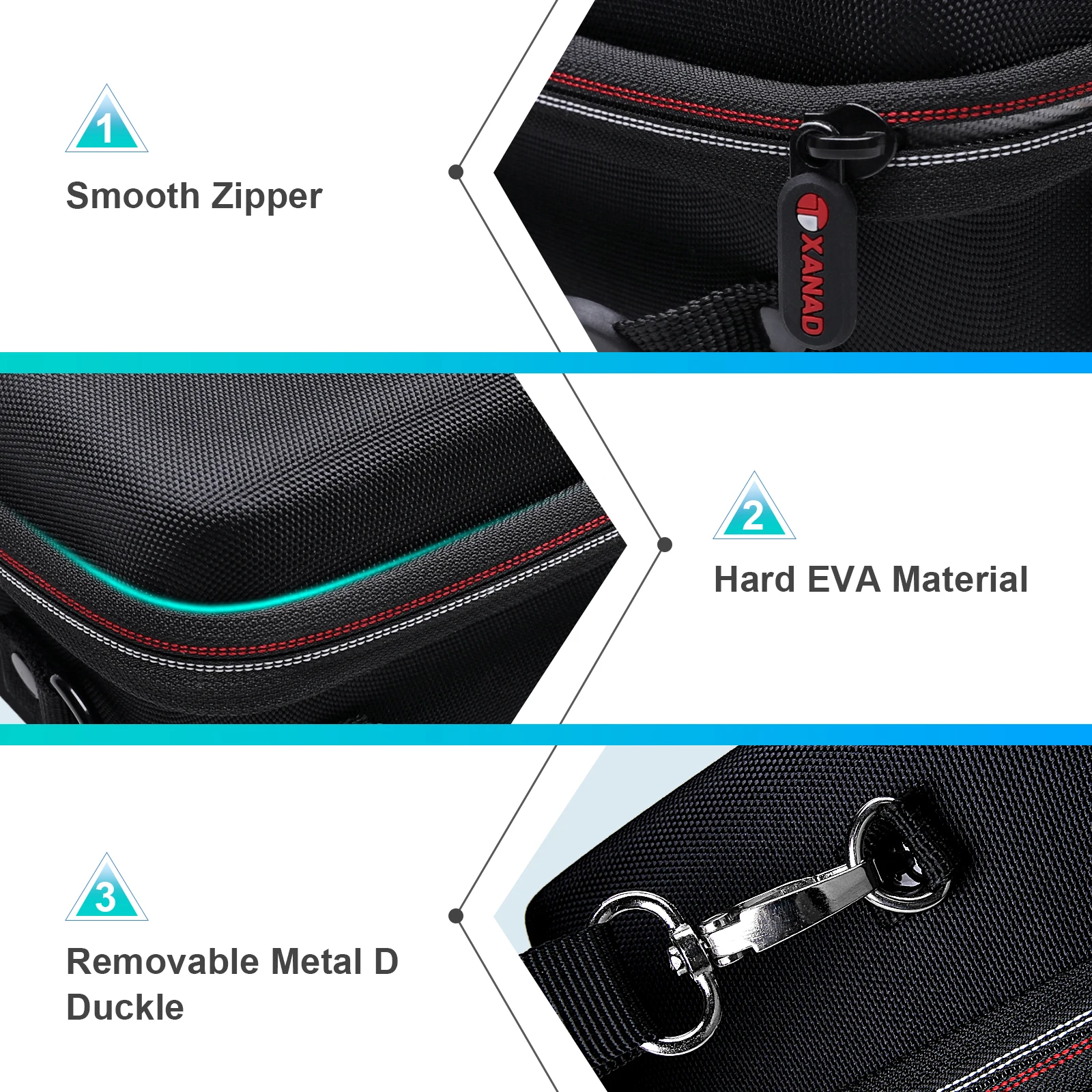 Black Hard Case for Sony Alpha ZV-E10 3 Black Hard Case for Sony Alpha ZV-E10 - Image 3