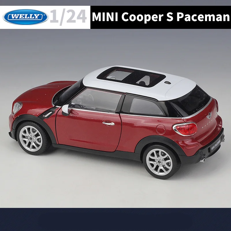 BMW Mini Cooper S Paceman 1:24 Diecast Model 5 BMW Mini Cooper S Paceman 1:24 Diecast Model - Image 5